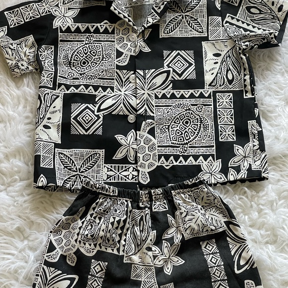 2T Summer kala Hawaii set - Picture 5 of 7